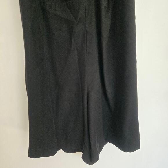 Eloquii Tie Front Romper Black Cut Out Puff Short Sleeves Summer Women 18 - Picture 4 of 12